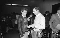 17.04.1989, Warszawa, Polska.
Sąd Wojewódzki w Warszawie. Rozprawa sądowa w sprawie ponownej rejestracji NSZZ 