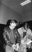 17.04.1989, Warszawa, Polska.
Sąd Wojewódzki w Warszawie. Rozprawa sądowa w sprawie ponownej rejestracji NSZZ 