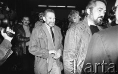 17.04.1989, Warszawa, Polska.
Sąd Wojewódzki w Warszawie. Rozprawa sądowa w sprawie ponownej rejestracji NSZZ 