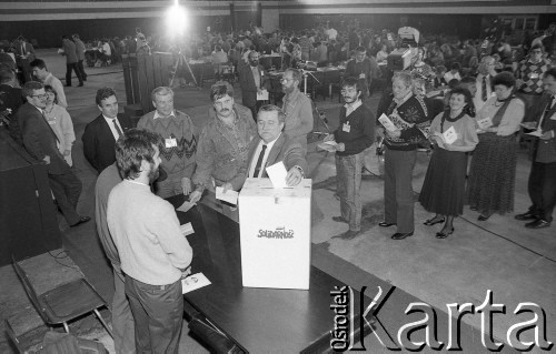 20-25.04.1990, Gdańsk, Polska.
II Krajowy Zjazd Delegatów NSZZ 