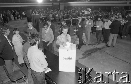 20-25.04.1990, Gdańsk, Polska.
II Krajowy Zjazd Delegatów NSZZ 