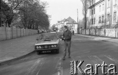 28.04.1990, Wrocław, Polska.
Manifestacja Ruchu Wolność i Pokój pod hasłem 