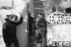 28.04.1990, Wrocław, Polska.
Manifestacja Ruchu Wolność i Pokój pod hasłem 