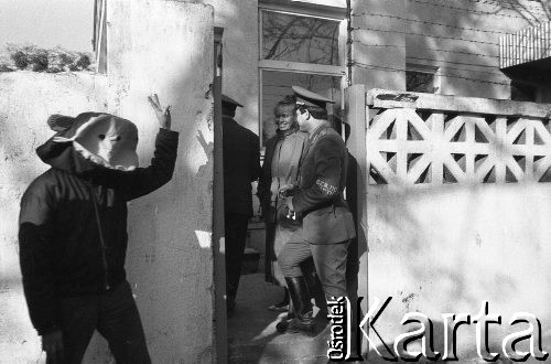 28.04.1990, Wrocław, Polska.
Manifestacja Ruchu Wolność i Pokój pod hasłem 
