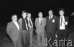 25.05.1990, Wrocław, Polska.
Wizyta premiera Tadeusza Mazowieckiego. 
Fot. Mieczysław Michalak, zbiory Ośrodka KARTA