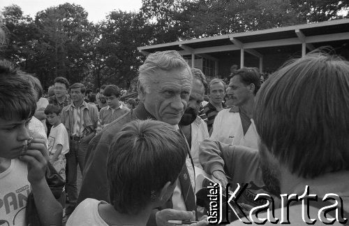 24.08.1990, Wrocław, Polska.
Festiwal Kultury Fizycznej NSZZ 