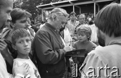 24.08.1990, Wrocław, Polska.
Festiwal Kultury Fizycznej NSZZ 