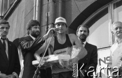24.08.1990, Wrocław, Polska.
Festiwal Kultury Fizycznej NSZZ 