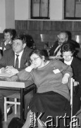 26-27.01.1991, Warszawa, Polska.
I Krajowy Zjazd Ruchu Obywatelskiego - Akcja Demokratyczna (ROAD).
Fot. Mieczysław Michalak, zbiory Ośrodka KARTA