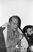 26-27.01.1991, Warszawa, Polska.
Jacek Kuroń na I Krajowym Zjeździe Ruchu Obywatelskiego - Akcja Demokratyczna (ROAD).
Fot. Mieczysław Michalak, zbiory Ośrodka KARTA