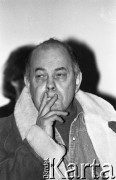 26-27.01.1991, Warszawa, Polska.
Jacek Kuroń na I Krajowym Zjeździe Ruchu Obywatelskiego - Akcja Demokratyczna (ROAD).
Fot. Mieczysław Michalak, zbiory Ośrodka KARTA