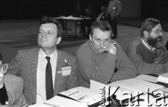 23-24.02.1991, Gdańsk, Polska.
III Krajowy Zjazd Delegatów NSZZ 