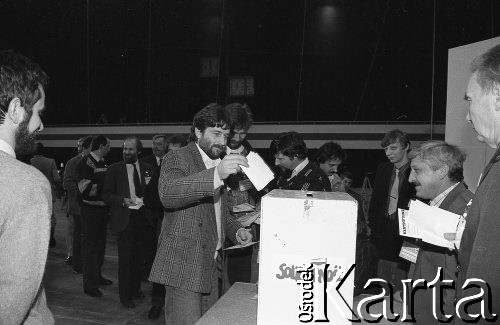 23-24.02.1991, Gdańsk, Polska.
III Krajowy Zjazd Delegatów NSZZ 