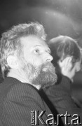 23-24.02.1991, Gdańsk, Polska.
Gabriel Janowski podczas obrad III Krajowego Zjazdu Delegatów NSZZ 