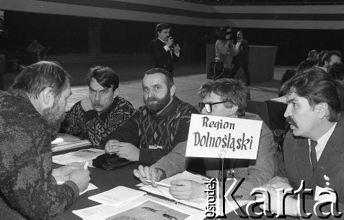 23-24.02.1991, Gdańsk, Polska.
III Krajowy Zjazd Delegatów NSZZ 