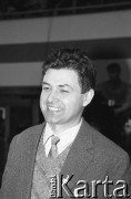 23-24.02.1991, Gdańsk, Polska.
Marian Krzaklewski podczas obrad III Krajowego Zjazdu Delegatów NSZZ 