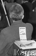 23-24.02.1991, Gdańsk, Polska.
III Krajowy Zjazd Delegatów NSZZ 
