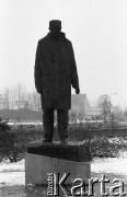 26.02.1994, Lubin, Polska.
Demonstracja Polskiej Wspólnoty Narodowej. Pomnik Jana Wyżykowskiego.
Fot. Mieczysław Michalak, zbiory Ośrodka KARTA