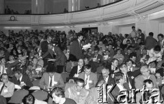23-24.04.1994, Warszawa, Polska.
Kongres założycielski Unii Wolności. 
Fot. Mieczysław Michalak, zbiory Ośrodka KARTA