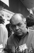 23-24.04.1994, Warszawa, Polska. 
Jacek Kuroń na kongresie założycielskim Unii Wolności. 
Fot. Mieczysław Michalak, zbiory Ośrodka KARTA