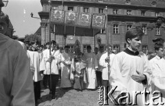 Lata 90., Wrocław, Polska.
Procesja Bożego Ciała.
Fot. Mieczysław Michalak, zbiory Ośrodka KARTA