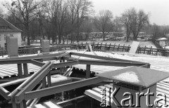 Lata 90., Wrocław-Starachowice, Polska.
Przebudowa lotniska.
Fot. Mieczysław Michalak, zbiory Ośrodka KARTA