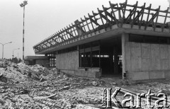 Lata 90., Wrocław-Starachowice, Polska.
Przebudowa lotniska.
Fot. Mieczysław Michalak, zbiory Ośrodka KARTA