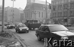 Ok. 1990, Wrocław, Polska.
Amfibia na ul. Kazimierza Wielkiego.
Fot. Mieczysław Michalak, zbiory Ośrodka KARTA