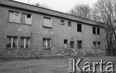 Ok. 1990, Wrocław, Polska.
Baraki mieszkalne.
Fot. Mieczysław Michalak, zbiory Ośrodka KARTA
