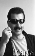 Ok. 1990, Wrocław, Polska.
Rafał Dutkiewicz.
Fot. Mieczysław Michalak, zbiory Ośrodka KARTA