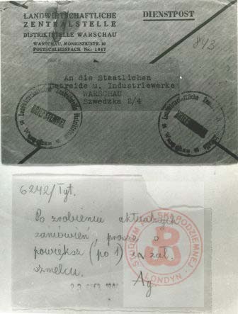 23.06.1944, Warszawa. 
Rozkaz dowódcy wydziału legalizacji do podporucznika Stefana Bałuka. 
Fot. NN, Studium Polski Podziemnej w Londynie