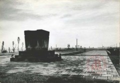 1950-1980, Oświęcim. 
Pomnik pamięci ofiar zespołu obozów koncentracyjnych Auschwitz-Birkenau. 
Fot. NN, Studium Polski Podziemnej w Londynie