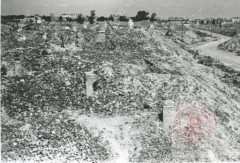 1945, Warszawa. 
Ruiny getta warszawskiego. 
Fot. NN, Studium Polski Podziemnej w Londynie