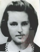 1939-1944, brak miejsca.
Michalina Kossakowska ps Pianka - żołnierka Armii Krajowej, zginęła w powstaniu warszawskim. 
Fot. NN, Studium Polski Podziemnej w Londynie