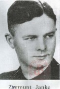 1939-1945, brak miejsca.  
Szef sztabu Okręgu Łódź Związku Walki Zbrojnej,  komendant okręgu śląskiego Armii Krajowej  major Zygmunt Janke. 
Fot. NN, Studium Polski Podziemnej w Londynie