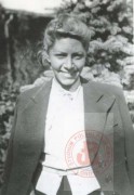 1943, Warszawa. 
Jadwiga Wolska - łączniczka Armii Krajowej, późniejsza żona Jana Nowaka-Jeziorańskiego. 
Fot. NN, Studium Polski Podziemnej w Londynie