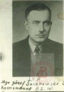 1930-1940, brak miejsca.  
Komendant Okręgu Polskiego Związku Wojskowego w Częstochowie porucznik Józef Gaczkowski.
Fot. NN, Studium Polski Podziemnej w Londynie