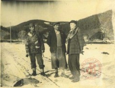 1944-1945, brak miejsca.  
Żołnierze Armii Krajowej z Podhala. 
Fot. NN, Studium Polski Podziemnej w Londynie