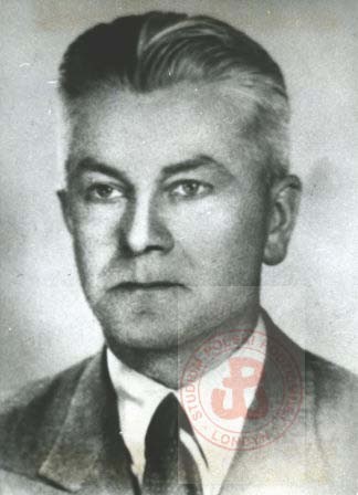 1935-1941, brak miejsca.  
Działacz Stronnictwa Narodowego Mieczysław Trajdos. 
Fot. NN, Studium Polski Podziemnej w Londynie