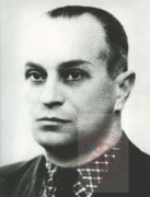 1939-1943, brak miejsca.  
Komendant Obwodu Armii Krajowej Wola major Dionizy Błeszczyński. 
Fot. NN, Studium Polski Podziemnej w Londynie