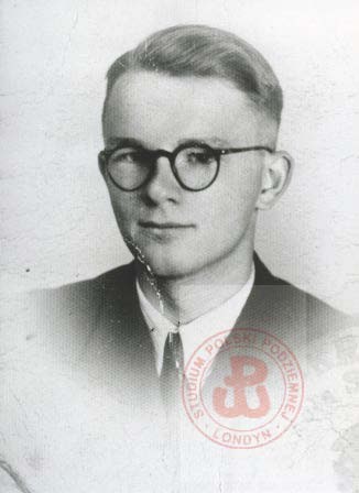 1939-1945, brak miejsca.  
Harcerz i oficer Armii Krajowej porucznik Jerzy Zborowski.
Fot. NN, Studium Polski Podziemnej w Londynie