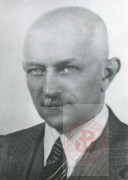 1939-1944, brak miejsca.  
Szef Departamentu Spraw Wewnętrznych Delegatury Rządu na Kraj Leopold Rutkowski. 
Fot. NN, Studium Polski Podziemnej w Londynie