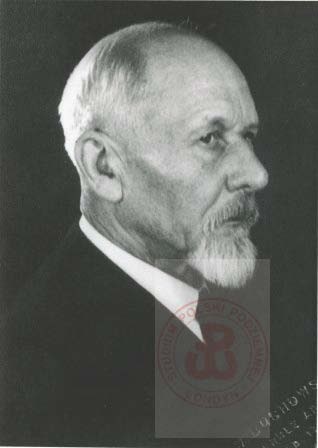 1944-1945, Wielka Brytania.
Premier rządu na uchodźctwie Tomasz Arciszewski. 
Fot. NN, Studium Polski Podziemnej w Londynie