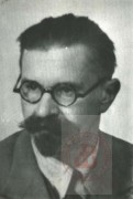 1939-1945, brak miejsca.  
Członek Centralnego Kierownictwa Ruchu Polskiej Partii Socjalistycznej - Wolność Równość Niepodległość Antoni Zdanowski. 
Fot. NN, Studium Polski Podziemnej w Londynie