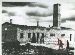 1945, Warszawa. 
Krematorium w Warszawie. 
Fot. NN, Studium Polski Podziemnej w Londynie