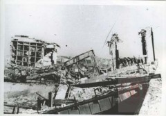 1945, Warszawa. 
Ruiny Dworca Głównego. 
Fot. NN, Studium Polski Podziemnej w Londynie