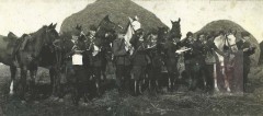 1928-1939, okolice Grudziądza, Polska. 
Manewry Szkoły Podchorążych Kawalerii. 
Fot. NN, Studium Polski Podziemnej w Londynie