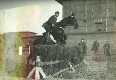 1928-1939, Grudziądz, Polska. 
Konkurs hippiczny przy Szkole Podchorążych Kawalerii. Zawodnik pokonuje przeszkodę. 
Fot. NN, Studium Polski Podziemnej w Londynie