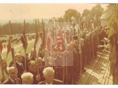 Wrzesień 1975, Częstochowa, Polska.
Zjazd byłych żołnierzy Armii Krajowej na Jasnej Górze.
Fot. NN, Studium Polski Podziemnej w Londynie