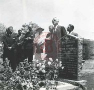 19.08.1958, Johannesburg, Republika Południowej Afryki.
Pogrzeb por. Wiesława Szymkowiaka - żołnierza Polskich Sił Zbrojnych na Zachodzie prawdopodobnie na cmentarzu West Park.
Fot. NN, Studium Polski Podziemnej w Londynie